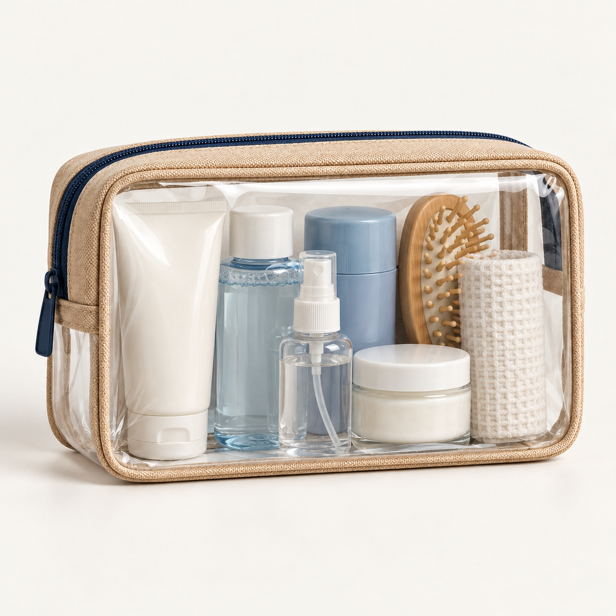 Clear Travel Toiletry Pouch