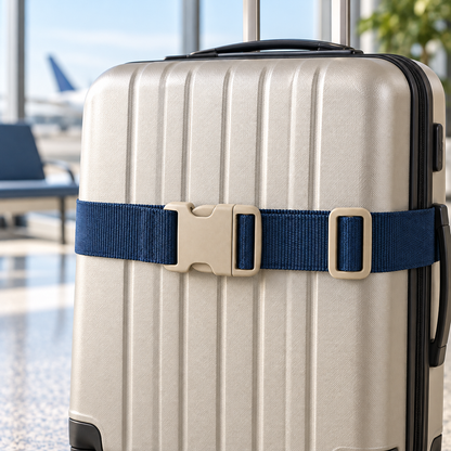 Adjustable Luggage Strap — lifestyle view