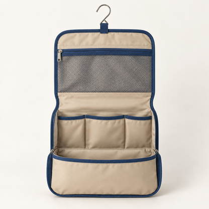 Hanging Travel Toiletry Bag — hero view
