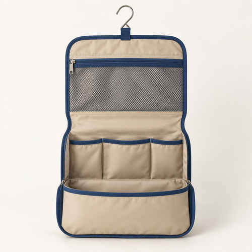 Hanging Travel Toiletry Bag — hero view