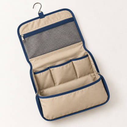 Hanging Travel Toiletry Bag — overview view
