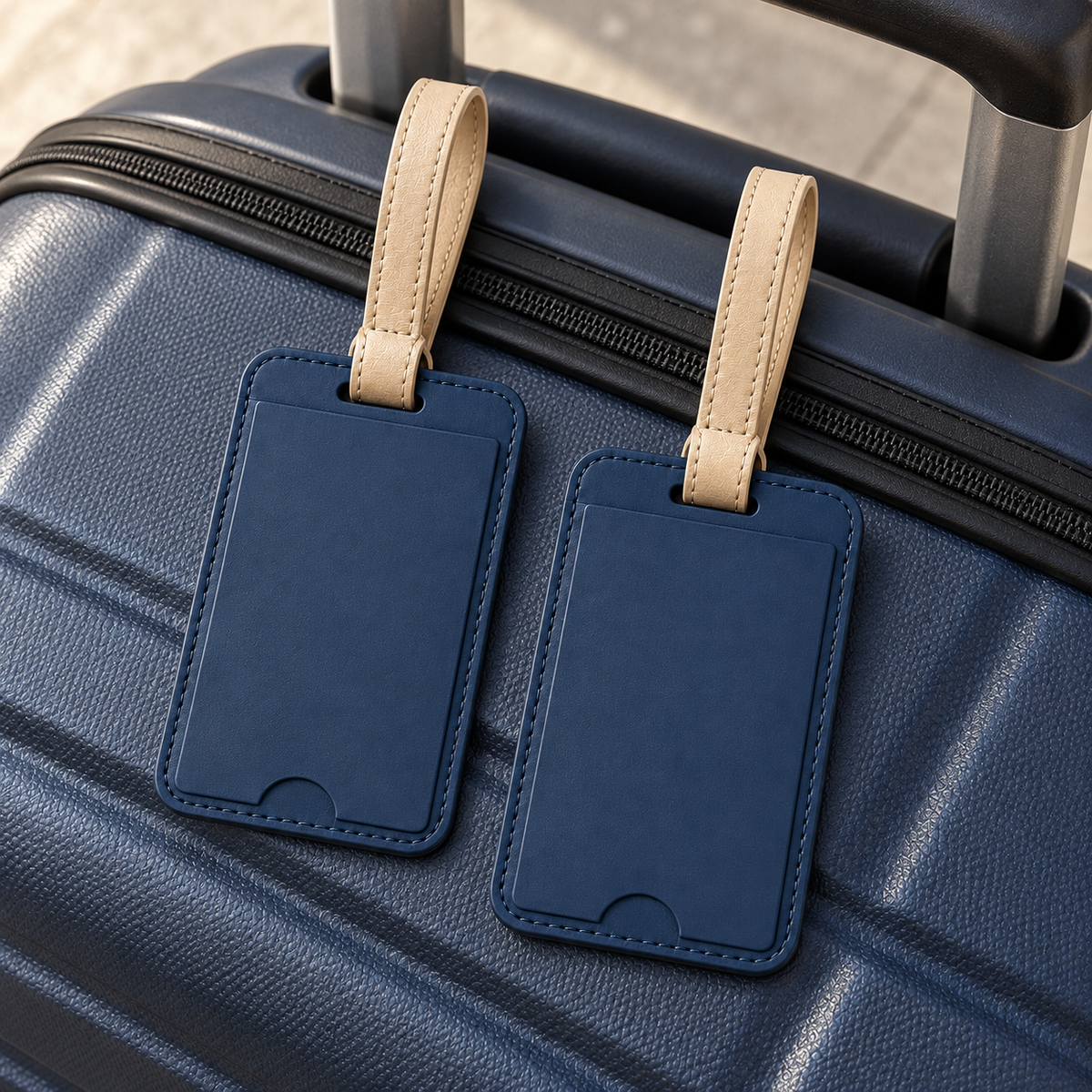 Luggage Tag Pair — detail view