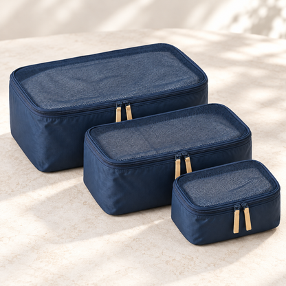 Packing Cube Trio — detail view