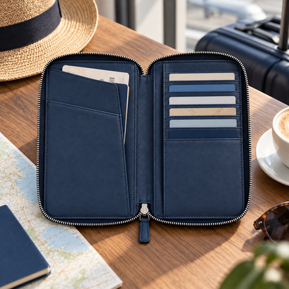 Travel Document Organizer — lifestyle view